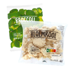 Bloemkool- of broccoliroosjes